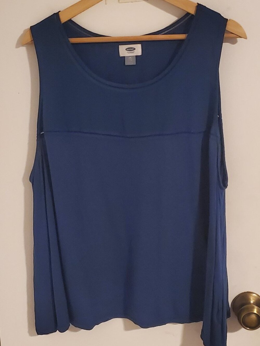 Old Navy Sleeveless Detail Scoop Neck Tank Top Women's Size XXL